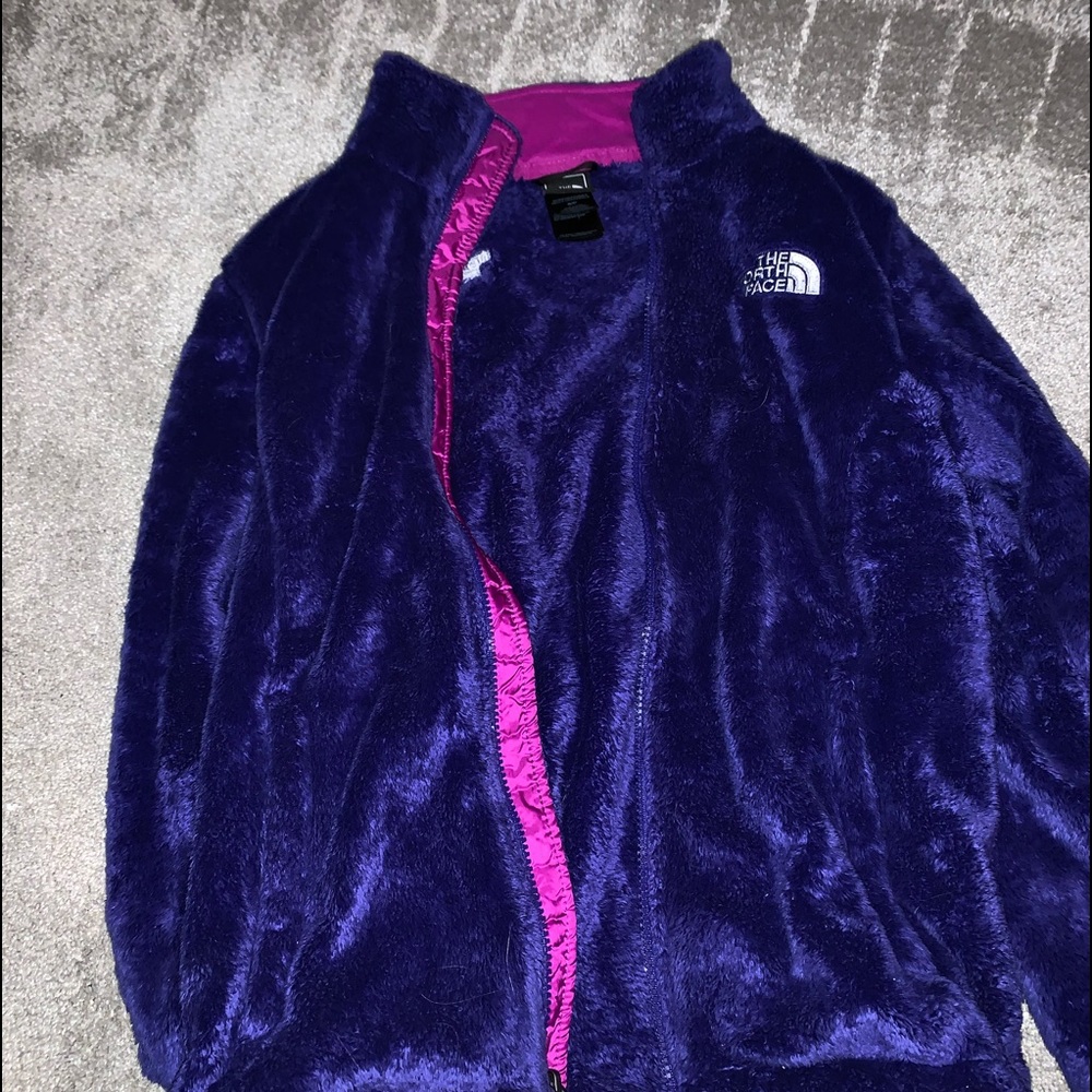 Fuzzy North Face